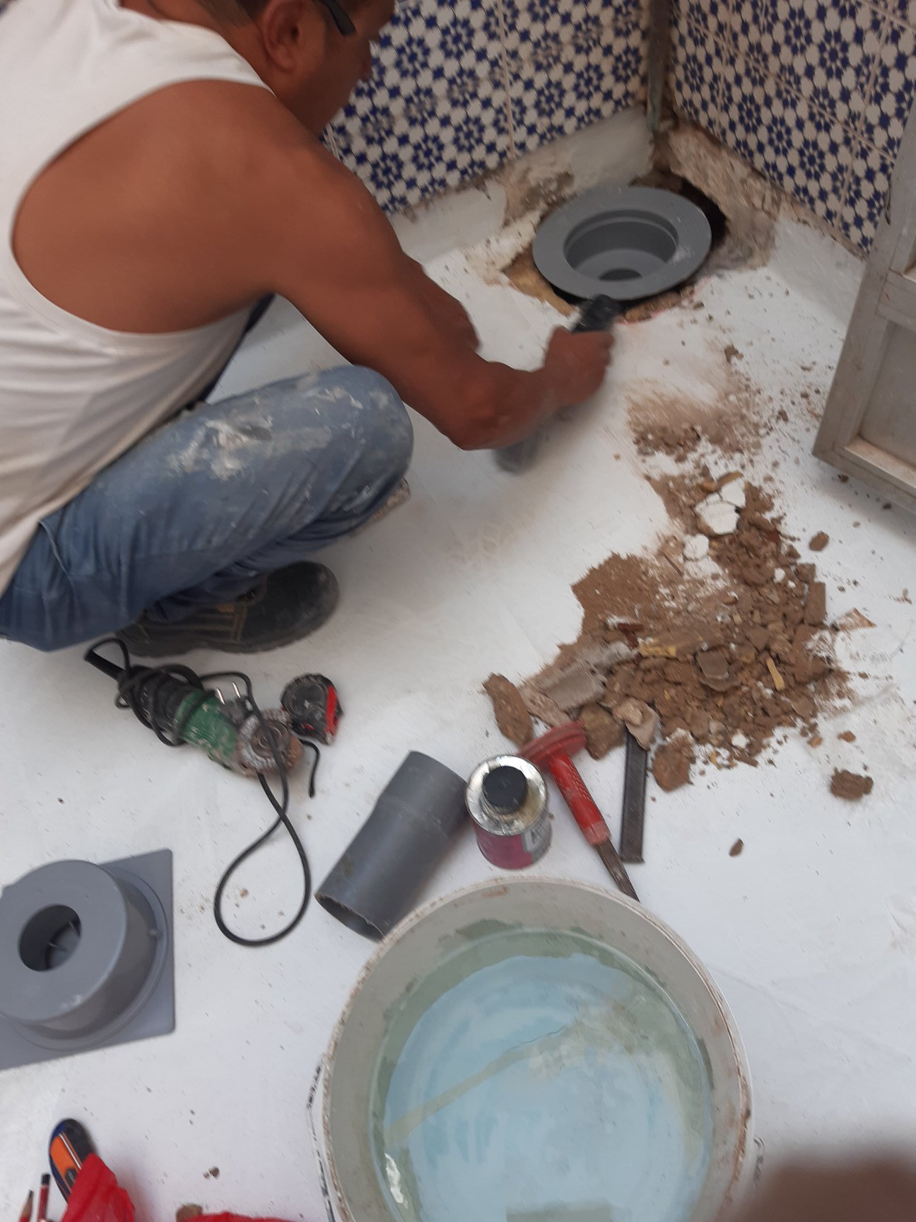 Trabajo de fontanería Jairo Soluciones